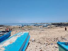 View of other people waiting for boats. It was quiet since it was just after Friday prayers