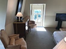 Windows can be opened for fresh air