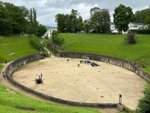 Amphitheatre from the 2nd Century AD. Built to accommodate approximately 20,000 spectators and the 10th largest intact Roman amphitheatre. 