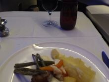 Lamb dish on BA First