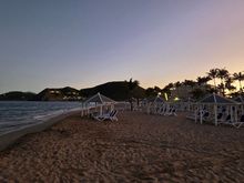 Beach at twilight