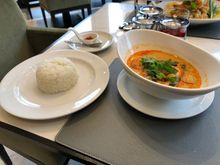 Our last taste of Thai food for this trip - red curry chicken.