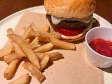Wagyu beef cheese burger