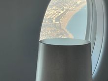 Santa Monica from one of the four La Premiere window