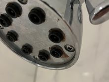Shower head with mold