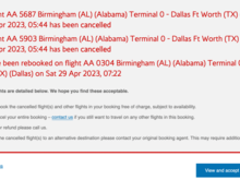 But when I go to accept it, it won't take it. 