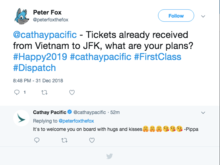 There was an interesting reply from the CX social media team on Twitter hours after the deal had already gone viral on the platform. It got my hopes up a bit. Maybe the reply was at the start of 'Pippa's' shift.