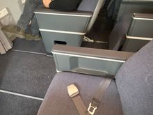 Here you can see legspace is worse on 22 row. Bulkhead to prefer.