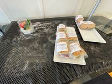 Check out the food
