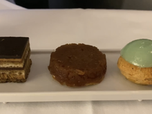 The petit fours as well but too petit to my liking 