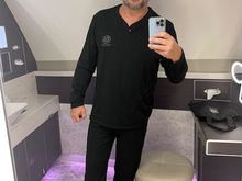 I also change right away out of clothes on a long flight.