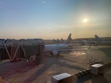 Our ride from EWR to STT