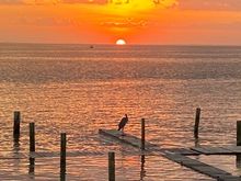 Sunset over Laguna Madre