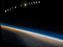 Ross shot also a composite image of the Aug. 21, 2017 eclipse. © Ross Franquemont