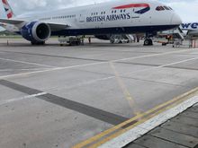 Quite rare to get a walk around the Dreamliner to board 
