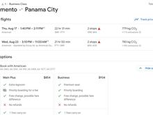 Sacramento to Panama