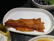 Maple glazed bacon