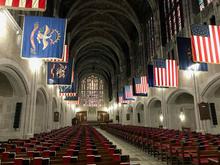 Cadet Chapel at West Point. Completed in 1910 by Italian emigrant masons.