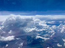 FL370 South Africa/Zimbabwe/Mozambique border 