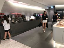 Coffee & cup ramen selection at KE east lounge (PR1)