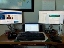 Home office setup