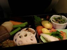 Kuchidori (sort of amuse-bouche) - please see menu above for the assorted delicacies