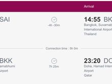 Interesting flight duration....
