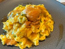 Sea urchin scrambled eggs