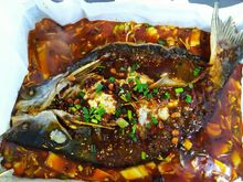 I asked for a low level of spice with this fish but this was the meal that had me nearly calling the fire department!
