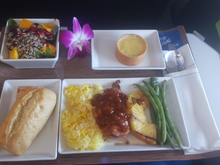 The meal itself