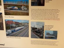A display about the history of the terminal