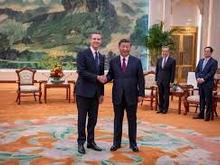 I’m guessing this photo will anger a few posters here 😂

Hopefully he’s negotiating diplomatic recognition for California if there’s a complete MAGA takeover in Washington.  