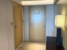 Second bathroom on the left.