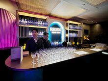 Bar corner of cocktail party