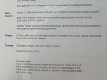 Menu IAD-CPH late May