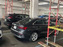 Audi A3 on ES (had a EE only sign)