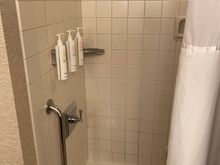 Shower was gross.