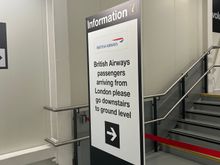 Forgot I’d taken a photo of the BA sign!