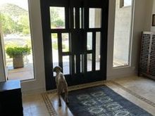 Poppy seems to like them too. It’s easier for her neighborhood watch duties. 