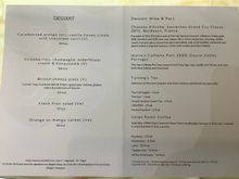 CCR dessert menu 20230805
