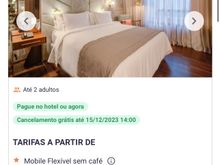 Hotel website when QR code in room scanned 