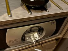 Broken safe, left like this by the technician 