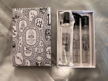 Not sure if shared before: First now seems to come with a jumbo pack of fragrances including a little bag to store one in. Nice surprise!