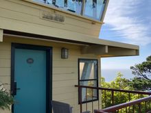 Directly beneath the Sunset Lounge