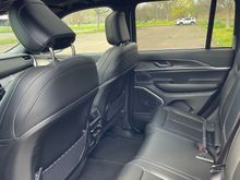 Rear seat room