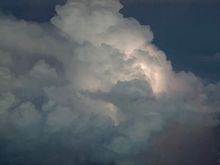 Lightning over Western Michigan