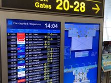Departures board
