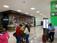 Here it is, between the Urban Corner restaurant and Hall G departures.