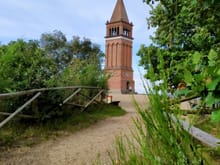 Lookout tower at the top of the Himmelbjerget 