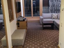 The entrance to my room in the Nira Alpina, which was like a suite